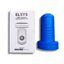 Lnbf Simples Monoponto Offset Banda Ku Full Hd Elsys