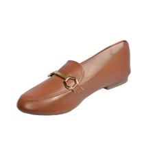 Loafer Bico Redondo Luiza Sobreira Caramelo Mod. 2070 Loafer Bico Redondo Luiza Sobreira Caramelo Mod. 2070