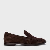 Loafer Drapeado Carrano 871006 Cor:Marrom EscuroTamanho:34 Loafer Drapeado Carrano 871006 Cor:Marrom EscuroTamanho:34