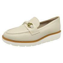 Loafer Feminino Anabela Elegante Charme Clássico Modare