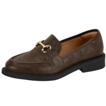 Loafer Feminino Slip On Sapato Trabalho Leve Social Vizzano