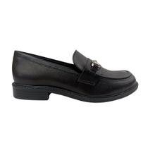 Loafer Feminino Via Marte 077-003-01 Preto Loafer Feminino Via Marte 077-003-01 Preto