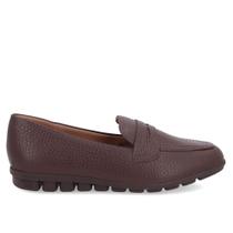 Loafer Marrom Casual Couro - Usaflex