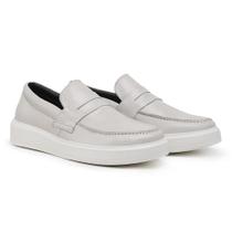 Loafer Masculino Ref.: 9400 Milano Branco