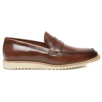 Loafer Oxford Classico Masculino Couro Legitimo Havana Virtus