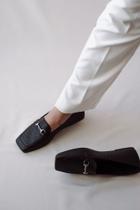 Loafer Sapatilha Feminina Confortável Bico Quadrado Loafer Sapatilha Feminina Confortável Bico Quadrado