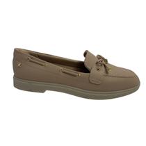 Loafer Softli Nude 10413 Super Conforto com Laço - Nude 34