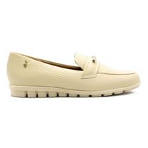 Loafer Usaflex Feminino Em Couro Casual AL3404