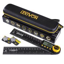 Localizador angular digital LEXIVON em alumínio 180 mm com tela XL