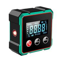 Localizador De Ângulos Digital Magnético Com Laser Eletrônico 0-90 graus Mini Inclinômetro Com Display