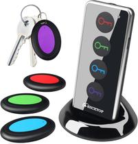 Localizador de chave sem fio A-SZCXTOP com 4 receptores e luz - yiweisai