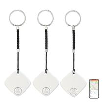 Localizador de chaves inteligente Gaoducash Bluetooth Tracker, pacote com 3, branco