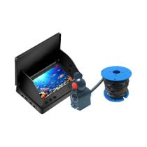 Localizador de Peixes Portátil com Câmera Subaquática LCD 4,3" 1080P e Visão Noturna