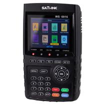 Localizador de Satélite Satlink WS6916 DVBHD Preto