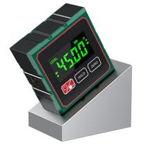 Localizador Digital de Ângulos Ohcans com Base Magnética, LCD com Luz de Fundo e Laser