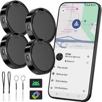 Localizador eletrônico CooAoo Air Tag Android, pacote com 4 unidades Bluetooth Localizador eletrônico CooAoo Air Tag Android, pacote com 4 unidades Bluetooth