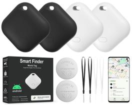 Localizador eletrônico Pepisk F02-B Smart Tracker Bluetooth 4 unidades Localizador eletrônico Pepisk F02-B Smart Tracker Bluetooth 4 unidades