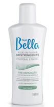 Locao adstringente depil bella 140ml pre depilacao