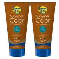 Loção Autobronzeadora Banana Boat Summer Color - 2 Unidades de 180ml