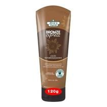 Loção Autobronzeadora Bronze Express Flores e Vegetais 120g - Flores & Vegetais
