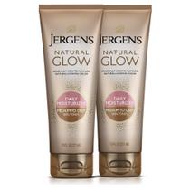 Loção autobronzeadora Jergens Natural Glow Daily 225 ml (pacote com 2)