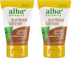 Loção autobronzeadora Sunless Tanner Alba Botanica 120mL x2 Loção autobronzeadora Sunless Tanner Alba Botanica 120mL x2