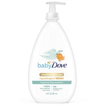Loção Baby Dove para pele sensível para rosto e corpo 591ml