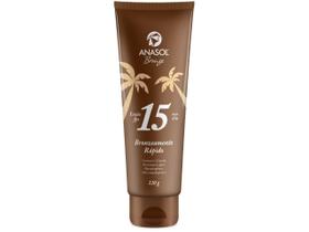 Locao bronzeadora anasol fps 15 vegano 120g Locao bronzeadora anasol fps 15 vegano 120g