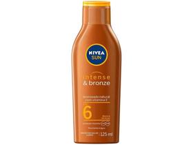 Loção Bronzeadora Nivea Sun Intense & Bronze - FPS 6 125ml