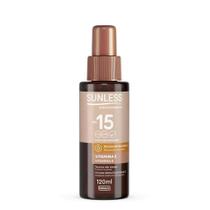 Loção Bronzeadora Sunless com Vitamina E e FPS 15 - 120ml