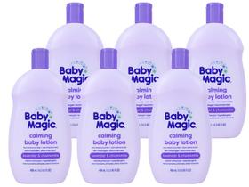 Loção Calmante Baby Magic Lavanda e Camomila - 490ml (Pack c/6)