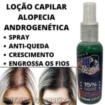 Loção Capilar Em Spray Anti Alopecia E Anti Caspa Original!! - American Beards
