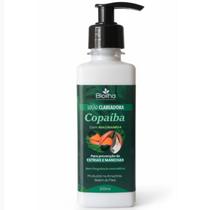 Loção clareadora copaíba niacinamida reduz manchas acne e oleosidade