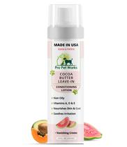 Loção condicionadora Leave-in Pro Pet Works Cocoa Butter 5 em 1