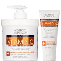 Loção corporal Advanced Clinicals Creme de vitamina C