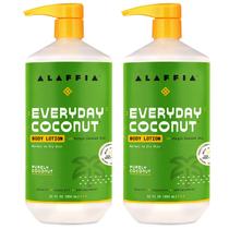 Loção corporal Alaffia Everyday Coconut Hydrating 960ml (pacote com 2 unidades)