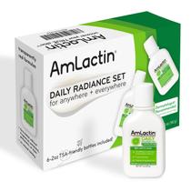 Loção corporal Amlactin Daily Nourish 12% com frascos de 2 onças (pacote com 6)