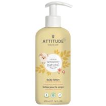 Loção corporal ATTITUDE para pele sensível hipoalergênica de bebês 480 ml Loção corporal ATTITUDE para pele sensível hipoalergênica de bebês 480 ml