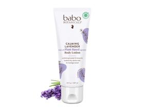 Loção corporal Babo Botanicals Calming Lavanda com Camomila
