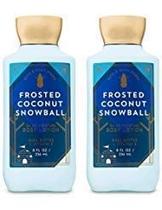 Loção corporal Bath and Body Works Frosted Coconut Snowball 240 ml