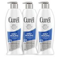 Loção corporal Curel Daily Healing para pele seca 384 ml (x3)