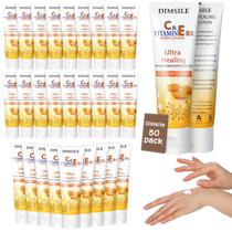 Loção corporal Dimsile Travel Size 30 ml, pacote com 50 unidades para pele seca