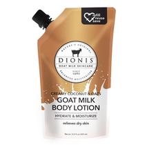 Loção corporal Dionis Goat Milk Skincare, bolsa de recarga de 500 ml Loção corporal Dionis Goat Milk Skincare, bolsa de recarga de 500 ml