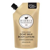 Loção corporal Dionis Goat Milk Skincare, bolsa de recarga de 500 ml