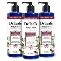 Loção corporal Dr. Teal's Shea Butter & Ammond 540 ml (pacote com 3) Loção corporal Dr. Teal's Shea Butter & Ammond 540 ml (pacote com 3)