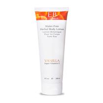 Loção corporal Ecco Bella Vanilla 240 ml, fórmula vegana à base de plantas