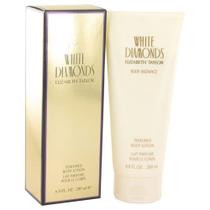 Loção corporal Elizabeth Taylor White Diamonds para mulheres 200mL