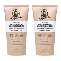 Loção corporal em pó Dr. Squatch Precision Deo Dry, pacote com 2