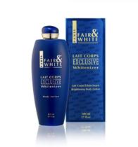 Loção corporal FAIR & WHITE Lait Corps Exclusive Whitenizer 500ml Loção corporal FAIR & WHITE Lait Corps Exclusive Whitenizer 500ml