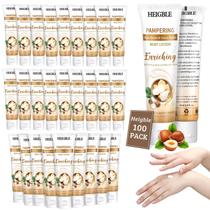 Loção corporal Heigble, pacote com 100 unidades, manteiga de karité, manteiga de cacau, creme corporal de 1 onça, hidratante para pele seca com tampa dobrável para pele extra seca, pousadas, hotéis, resorts, companhias aéreas, escritórios, academias e muito mais Loção corporal Heigble, pacote com 100 unidades, manteiga de karité, manteiga de cacau, creme corporal de 1 onça, hidratante para pele seca com tampa dobrável para pele extra seca, pousadas, hotéis, resorts, companhias aéreas, escritórios, academias e muito mais